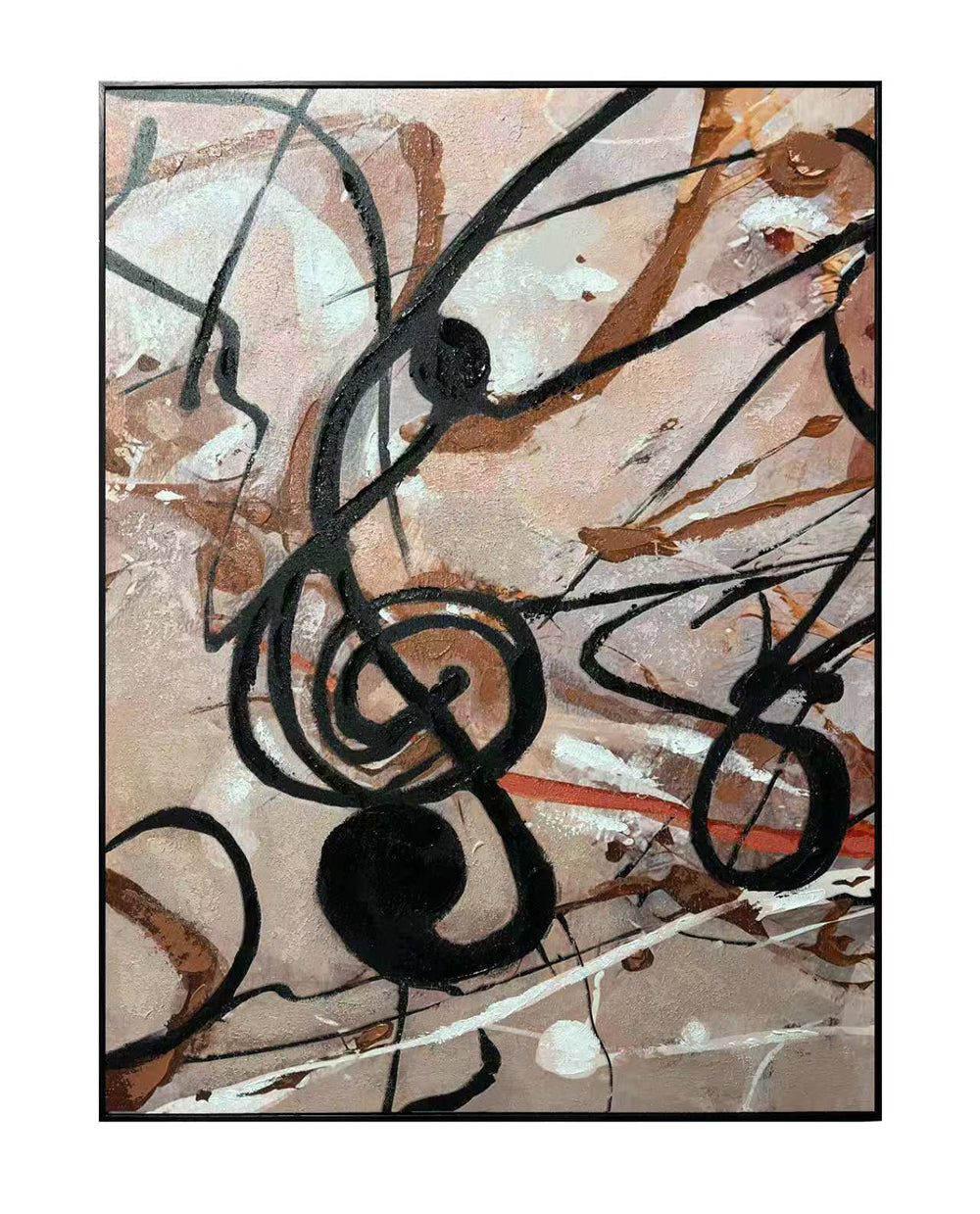 36" X 48" IN HARMONY CANVAS ART - 5 STYLES