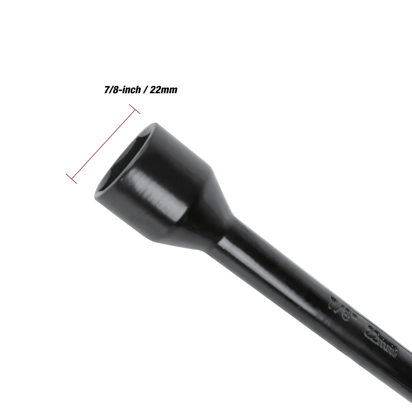 Heavy Duty Lug Wrench, Carbon Steel, Tire Iron 20-inch, Black