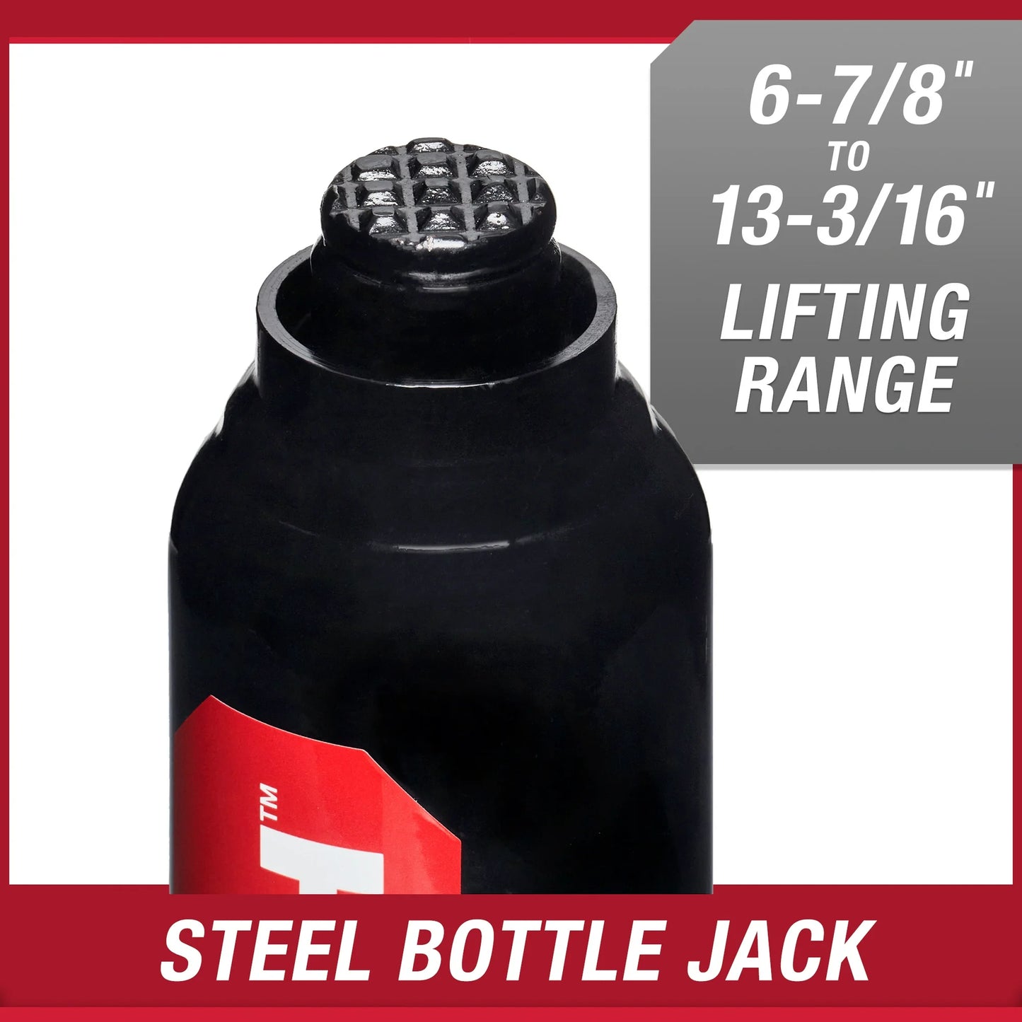 Bottle Jack, 2 Ton Black